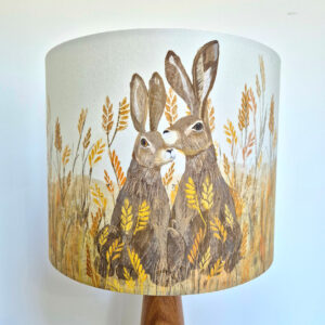 Field Hares (artwork by The Hedgerow Artist)
